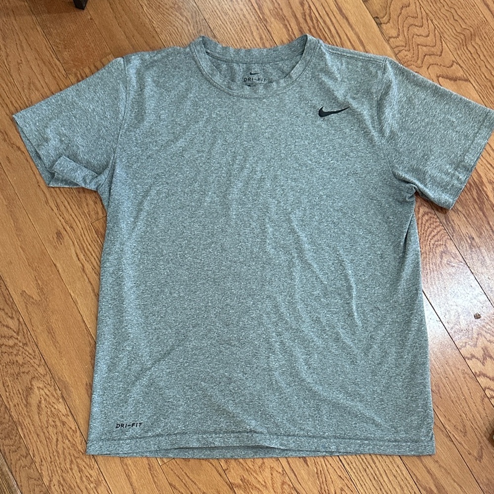 Nike Heather Gray Dri-FIT Tee